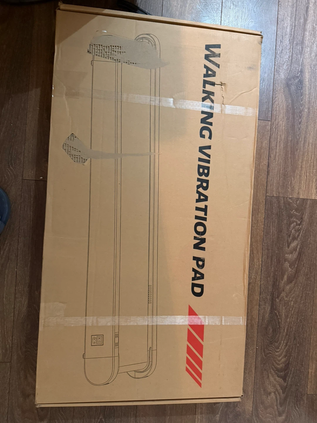 Walking Pad & Vibration Plate Treadmill (New)