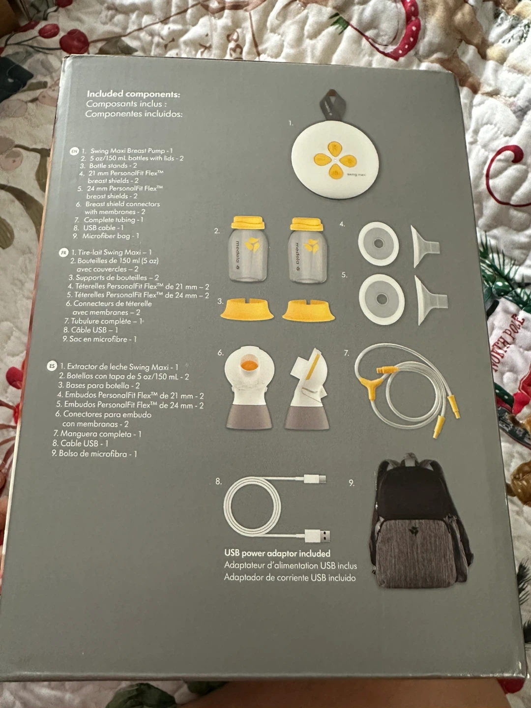 Medela Swing Maxi Double Electric Breast Pump with Backpack - photo 2