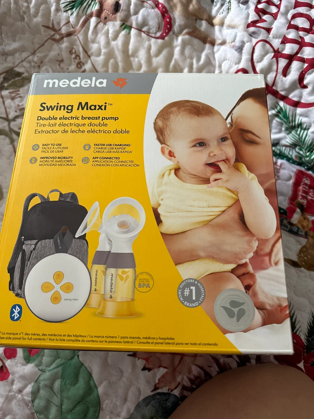 Medela Swing Maxi Double Electric Breast Pump with Backpack