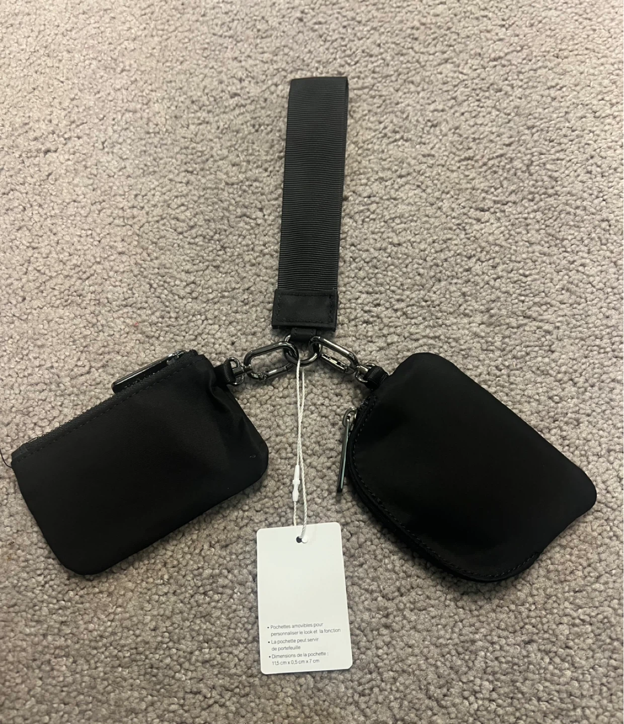 Lululemon Dual Pouch Wristlet wallet Coin Purse - photo 2
