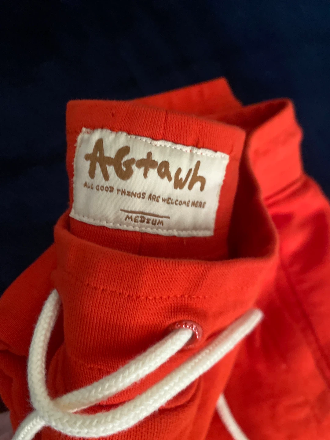 AG+TAWH Red Jogger Sweatpants Size Medium - photo 4
