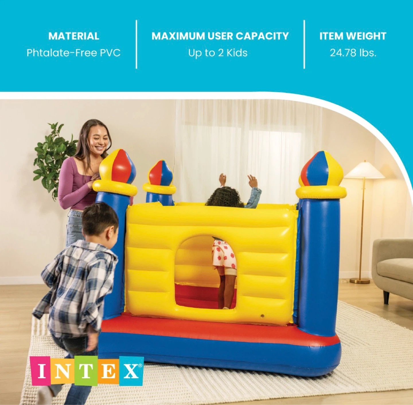 Intex Inflatable Playhouse Bounce House - photo 4