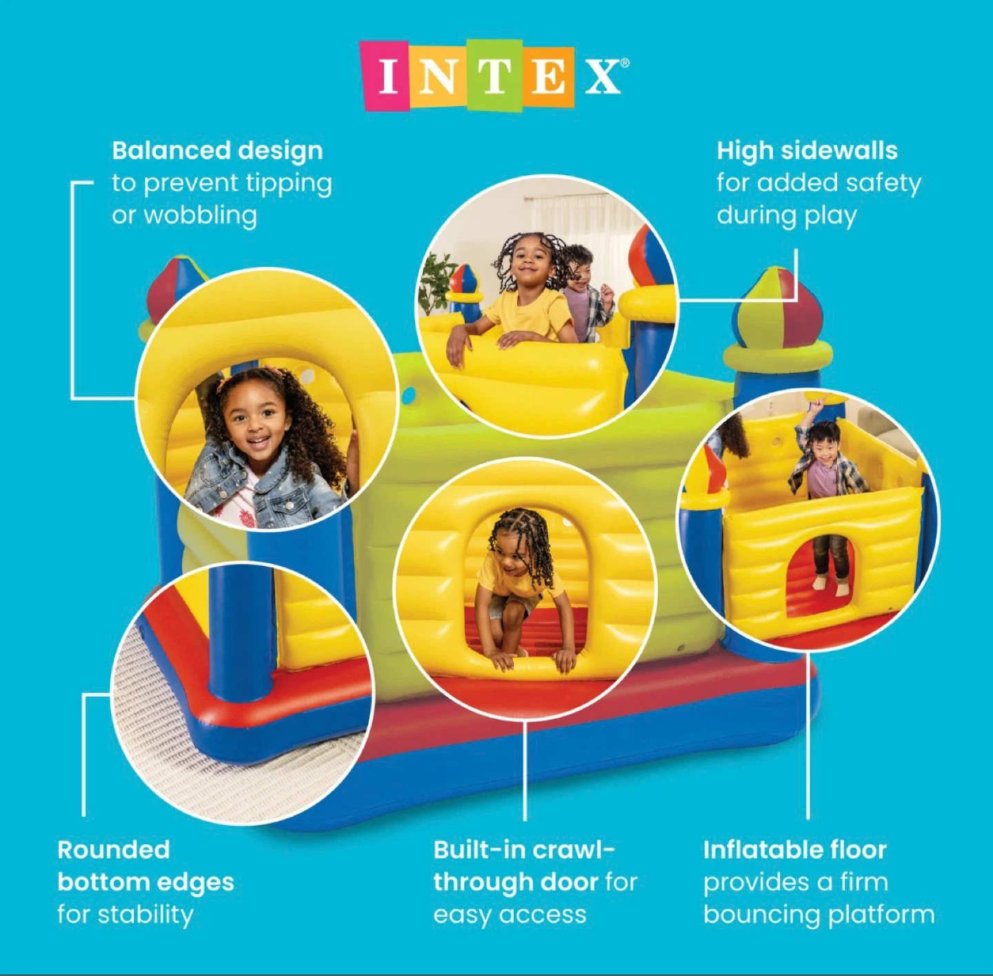 Intex Inflatable Playhouse Bounce House - photo 3