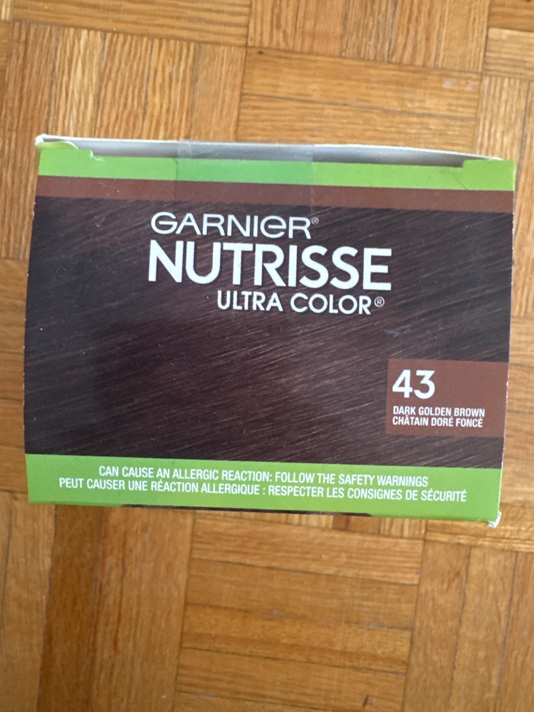 Garnier Nutrisse Ultra Color Hair Dye 43 Dark Golden Brown - photo 2