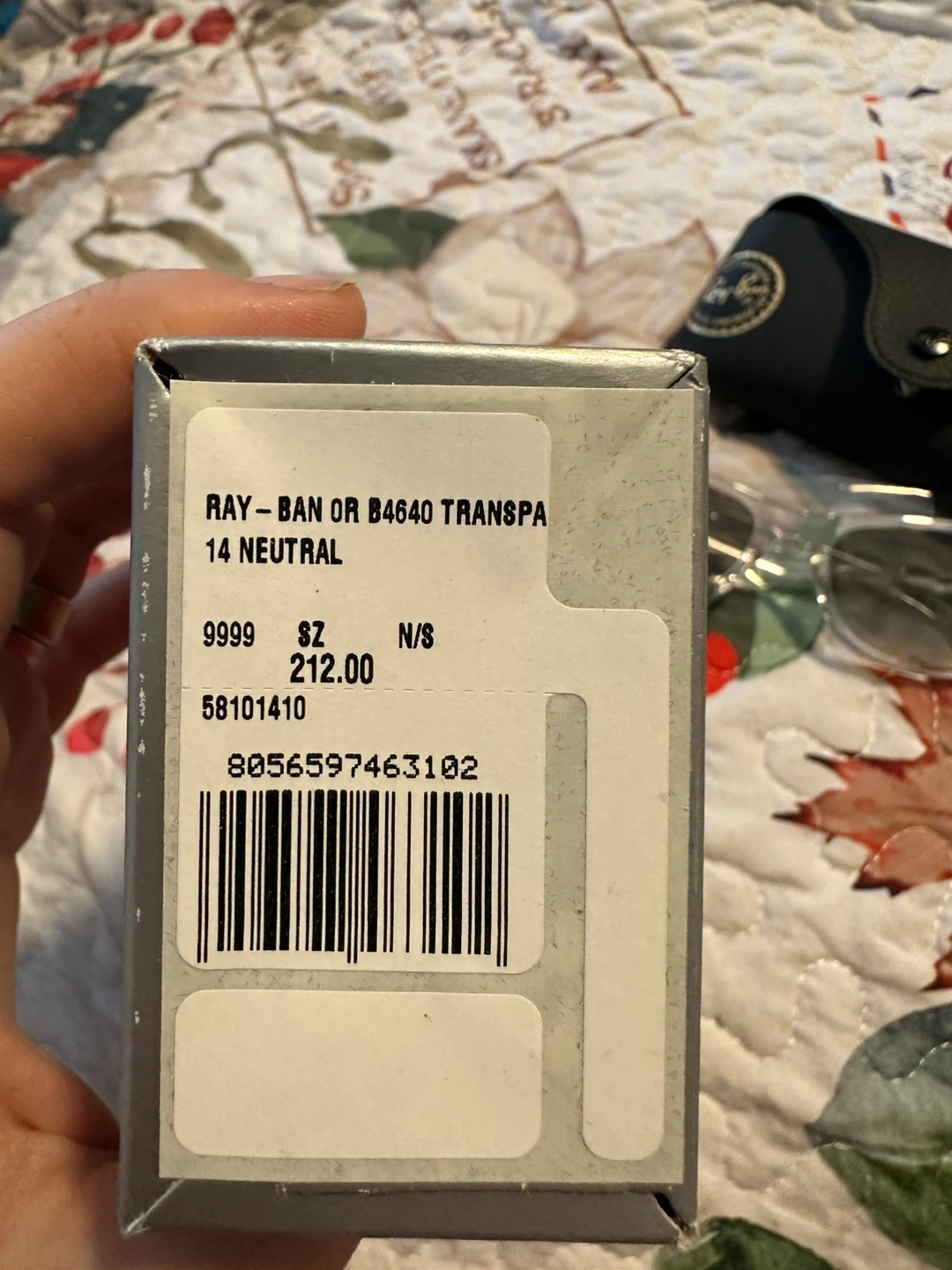 Ray-Ban RB4640 Transpa Neutral Sunglasses - photo 2