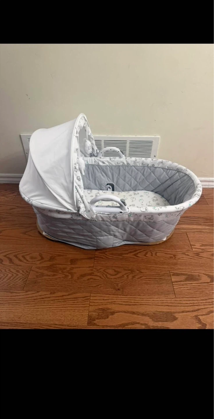 Soft Portable Baby Bed Bassinet - photo 2