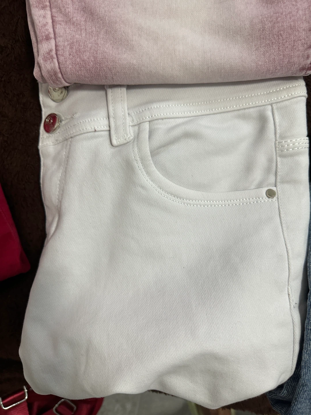Bundle of 5 pairs of girls' jeans - photo 4