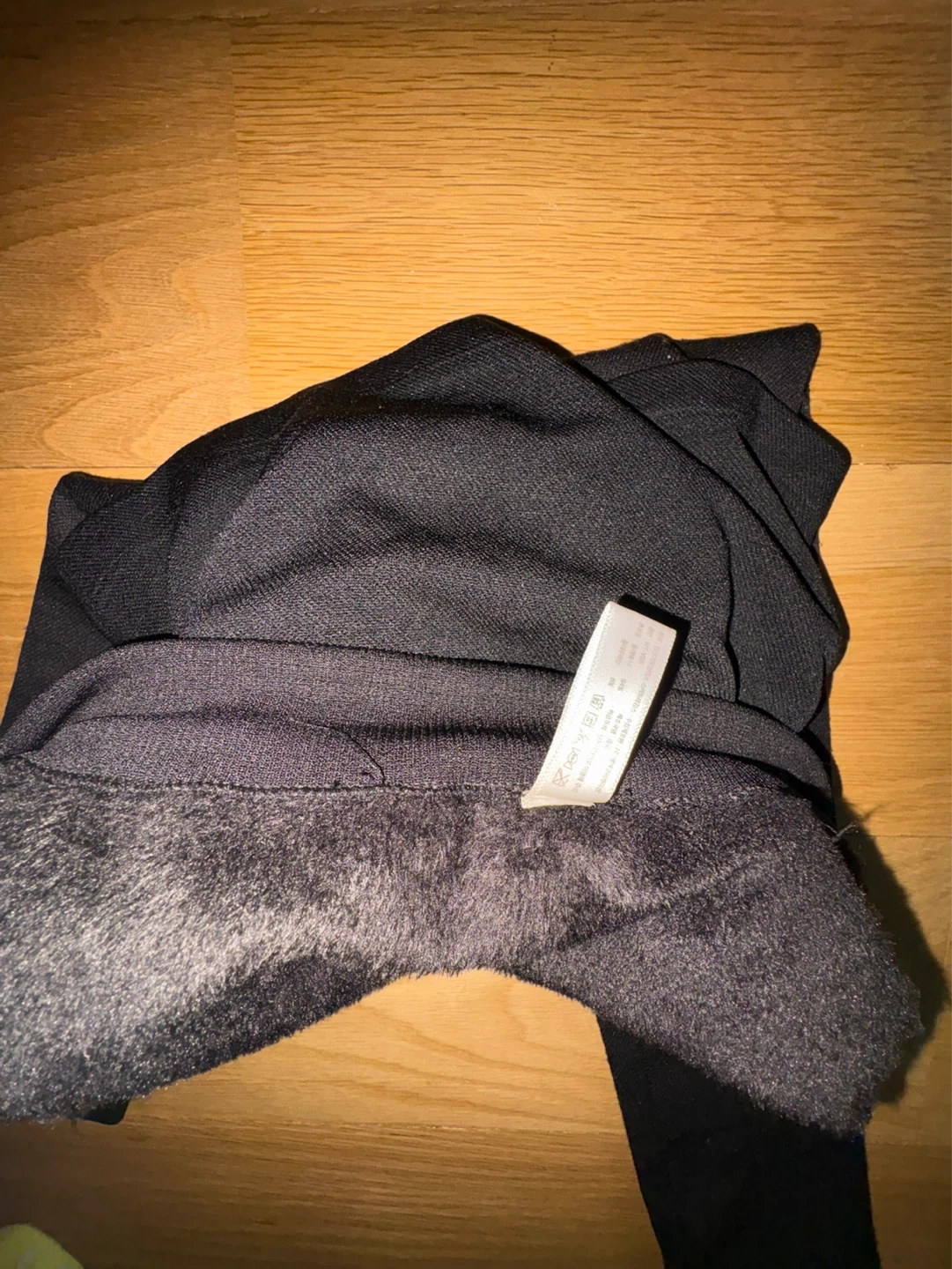 Black Fleece-lined Tights & skirt legging. - photo 2