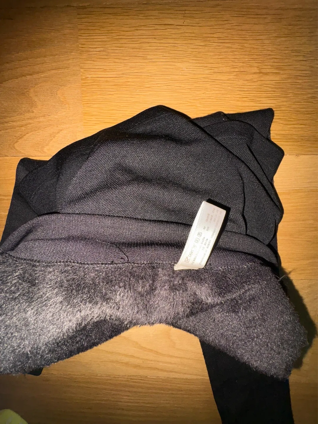 Black Fleece-lined Tights & skirt legging. - photo 2
