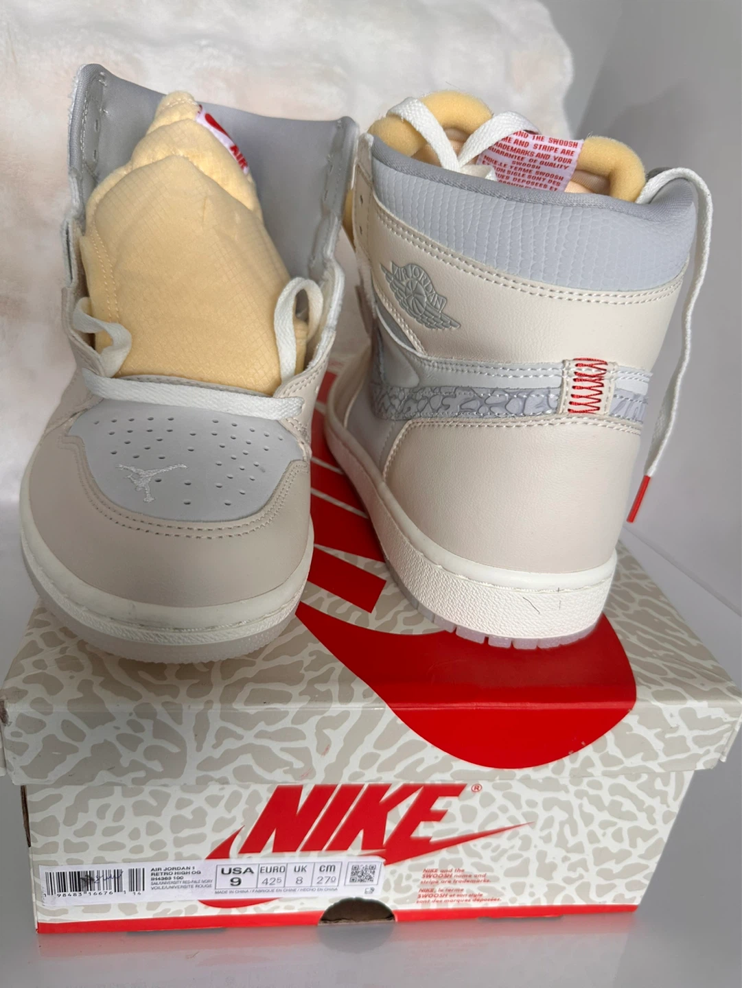 Jordan 1 Retro High OG SE Elephant Print Sneakers - photo 5