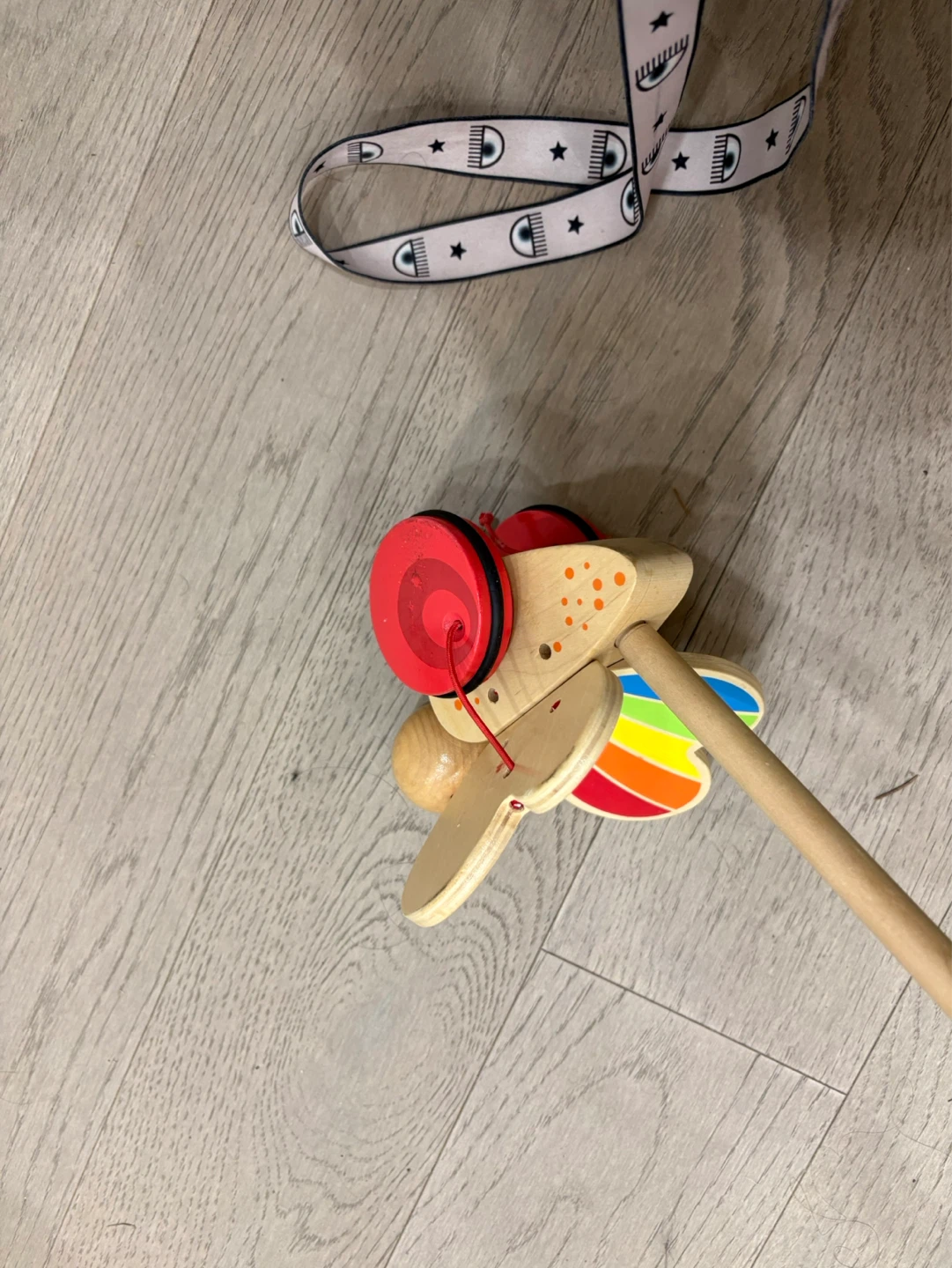 Wooden Butterfly Push Toy - photo 3