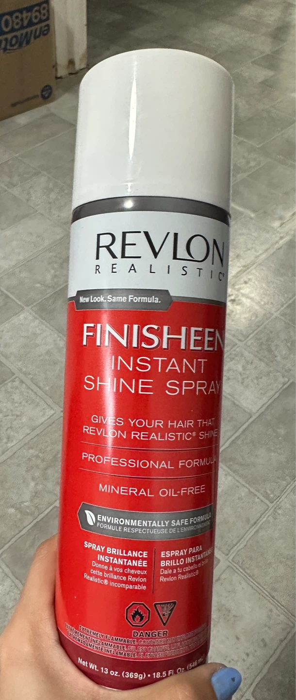 Revlon Realistic Finisheen Instant Shine Spray - photo 2