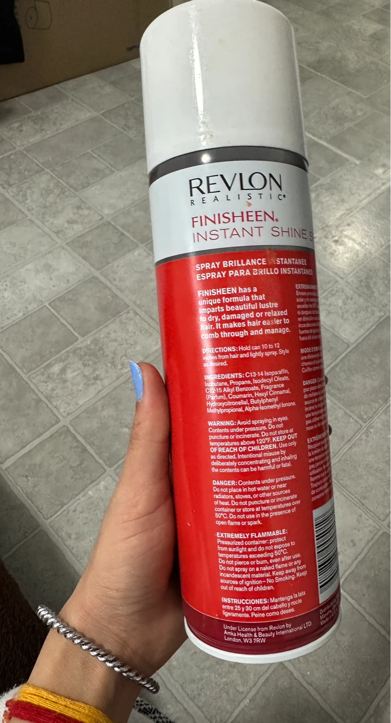 Revlon Realistic Finisheen Instant Shine Spray - photo 3