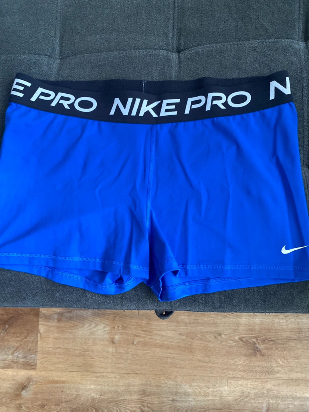 Nike Pro Royal Blue Compression Shorts - photo 3
