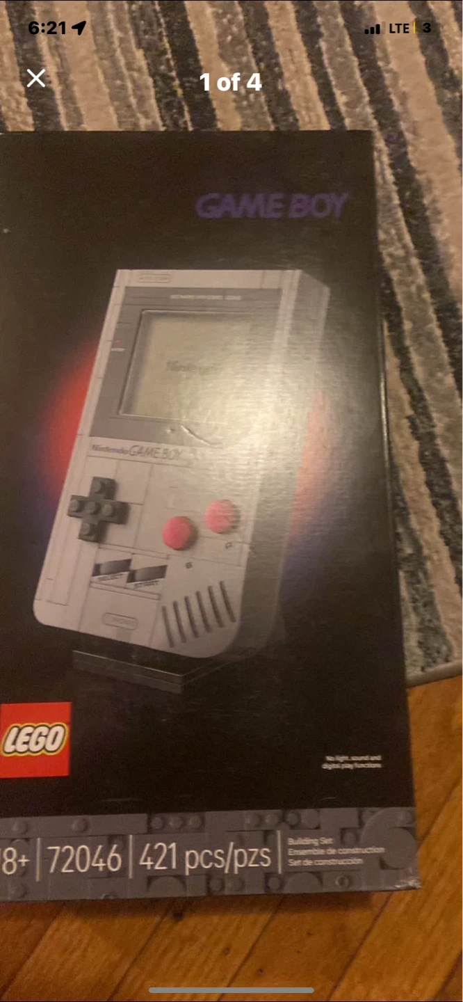 LEGO Nintendo Game Boy Building Set 72046