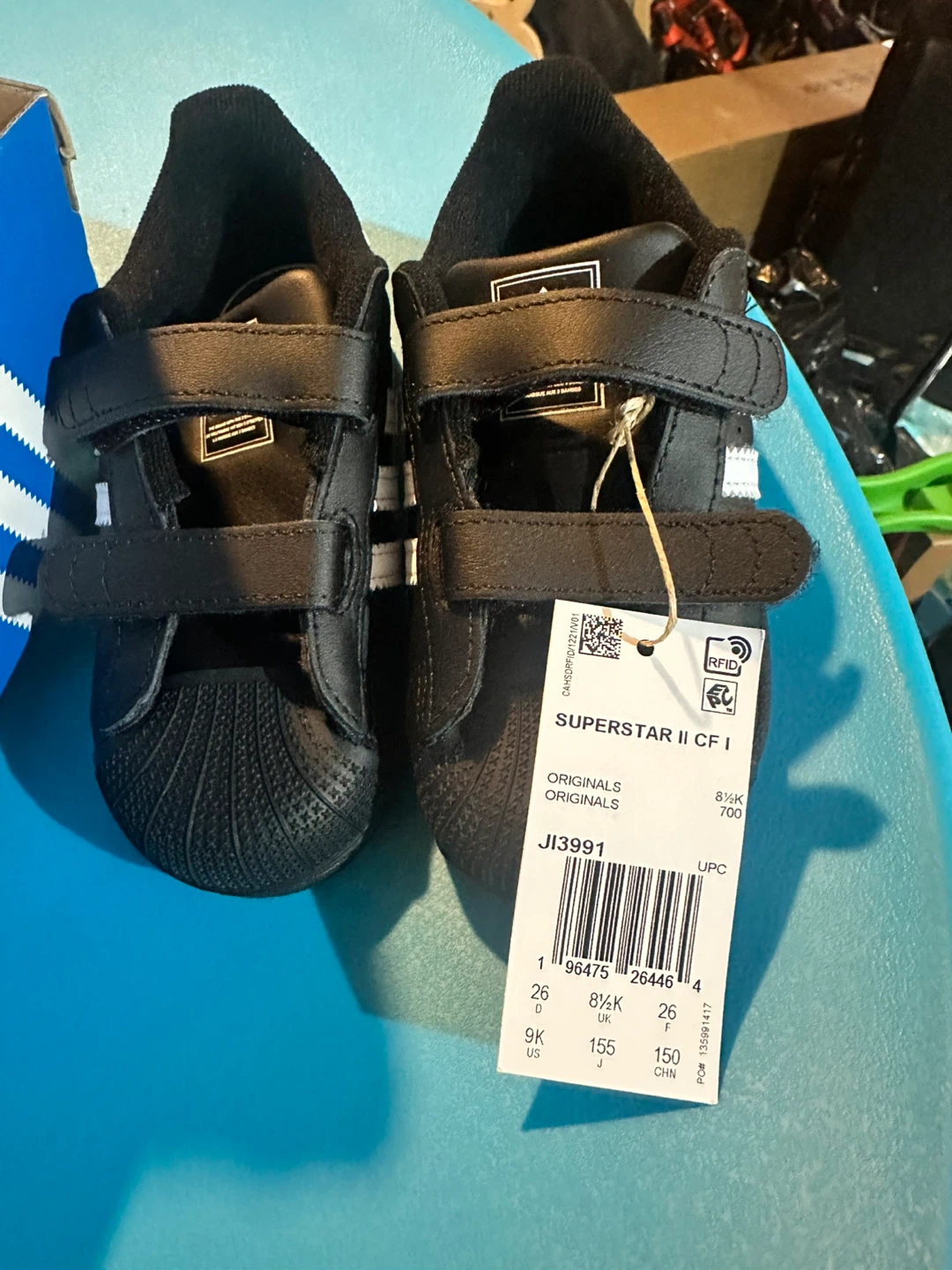 Adidas Superstar II CF I Toddler Shoes Black - photo 2