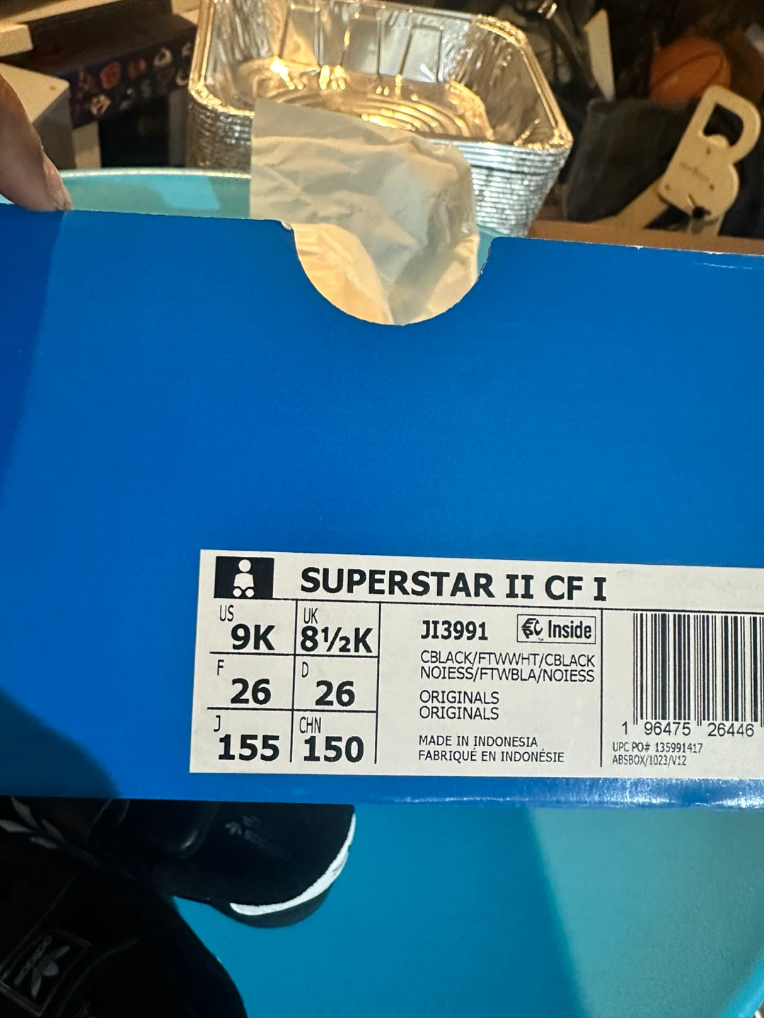 Adidas Superstar II CF I Toddler Shoes Black - photo 4