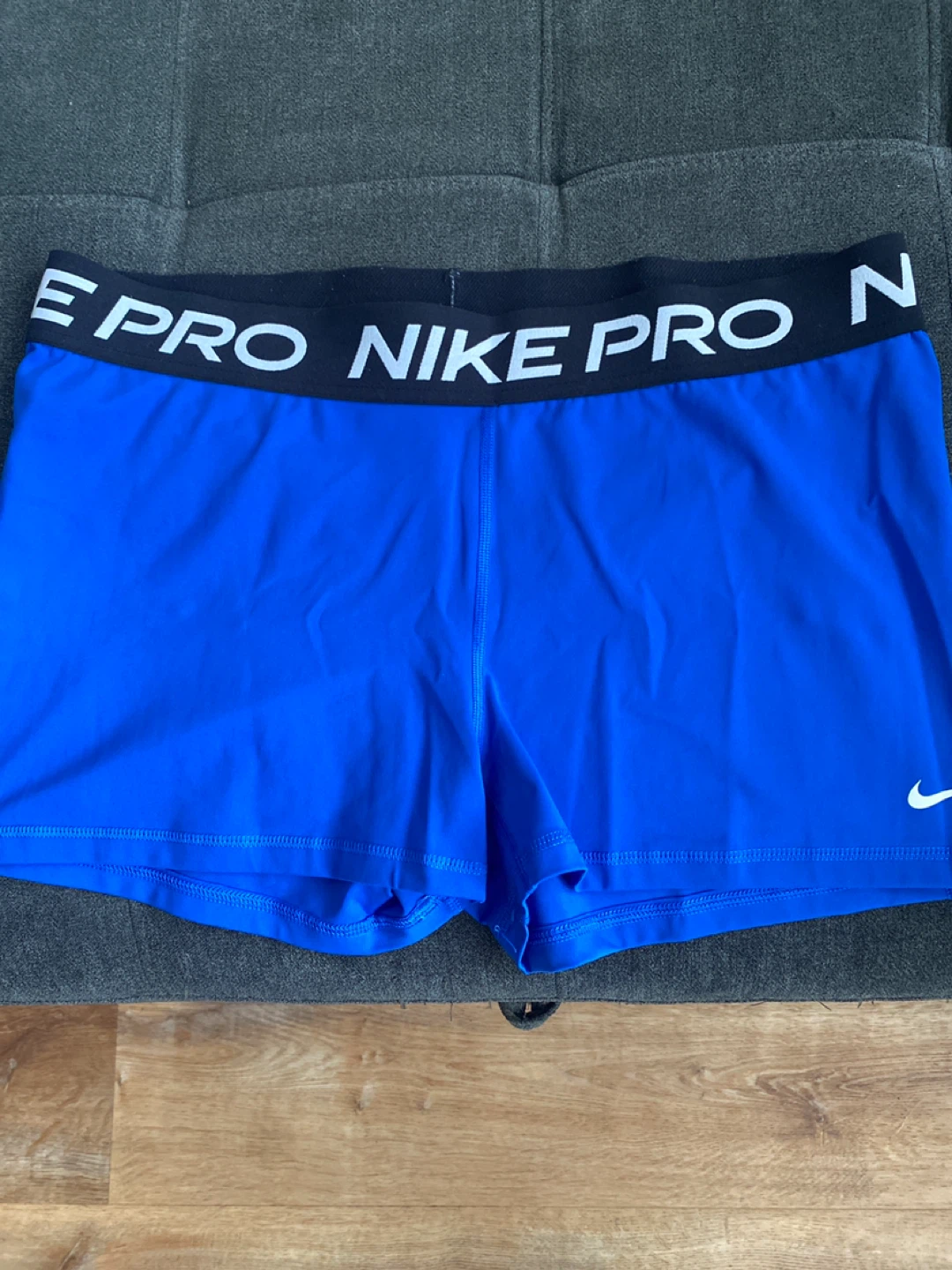 Nike Pro Royal Blue Compression Shorts - photo 4