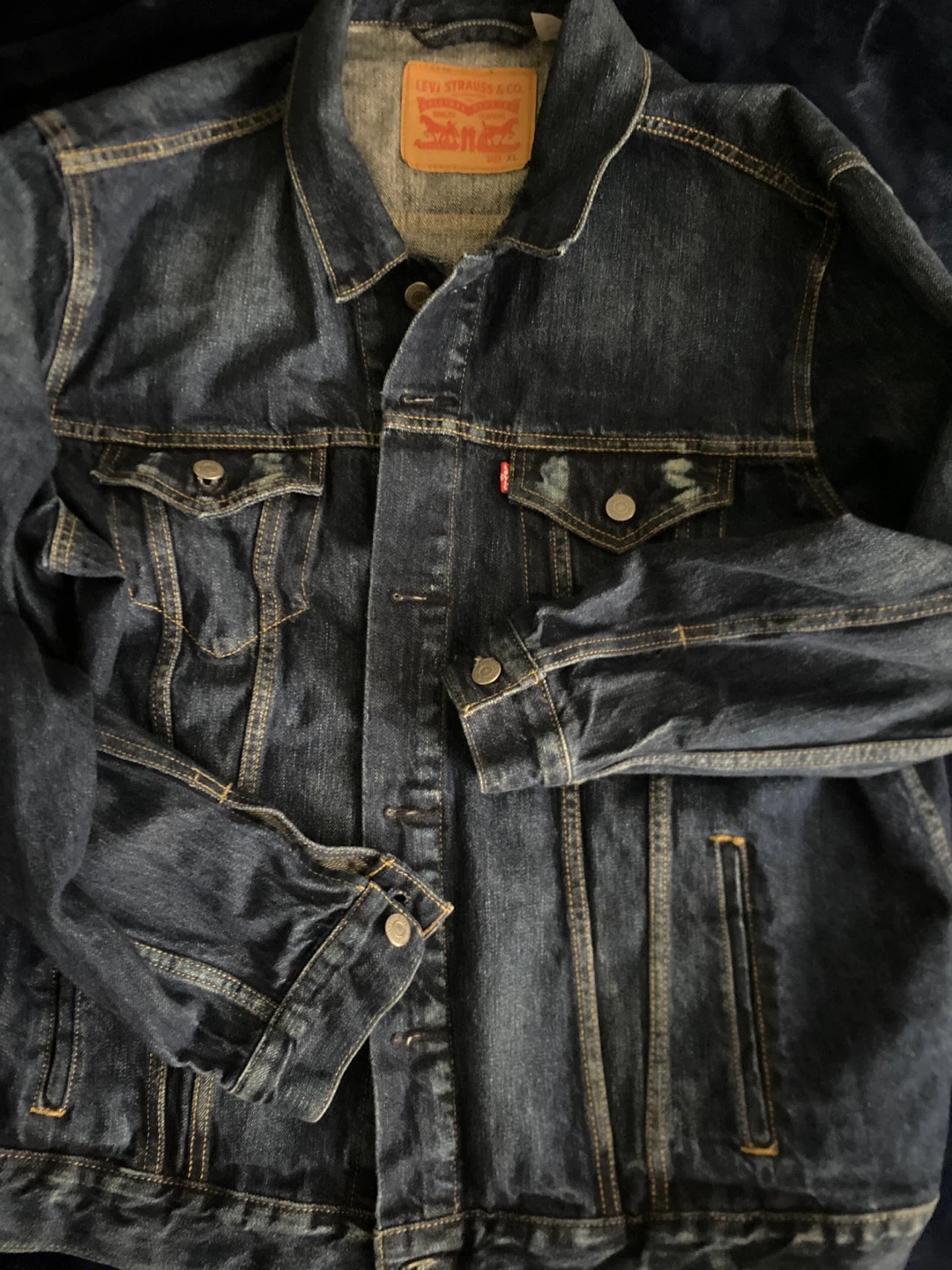 Levi's Denim Trucker Jacket Size XL - photo 2