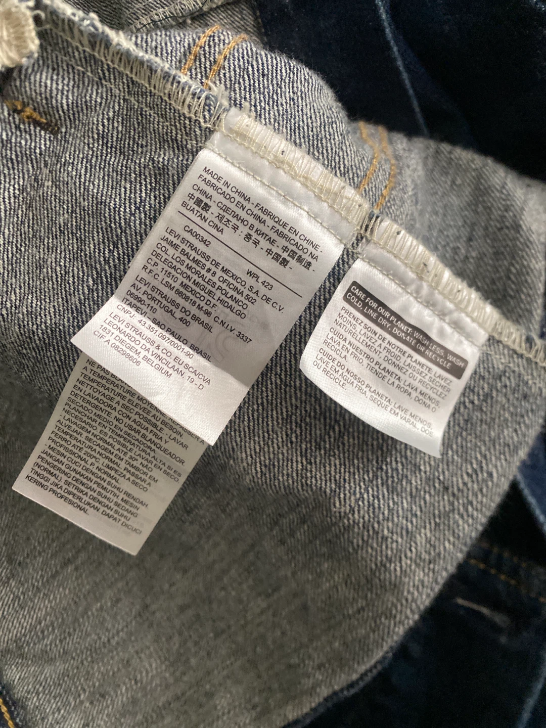 Levi's Denim Trucker Jacket Size XL - photo 3
