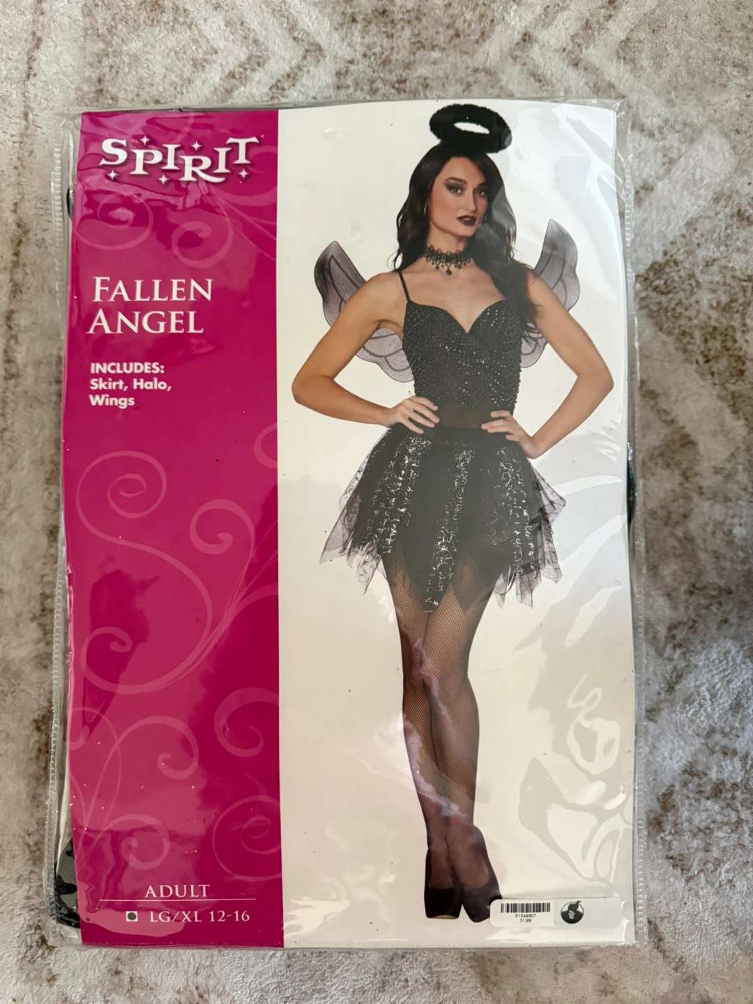 Spirit Fallen Angel Halloween Costume Adult LG/XL