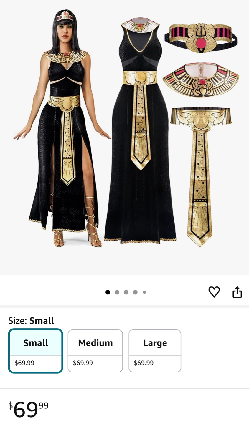 Spooktacular Creations Cleopatra Women's Costume - photo 3