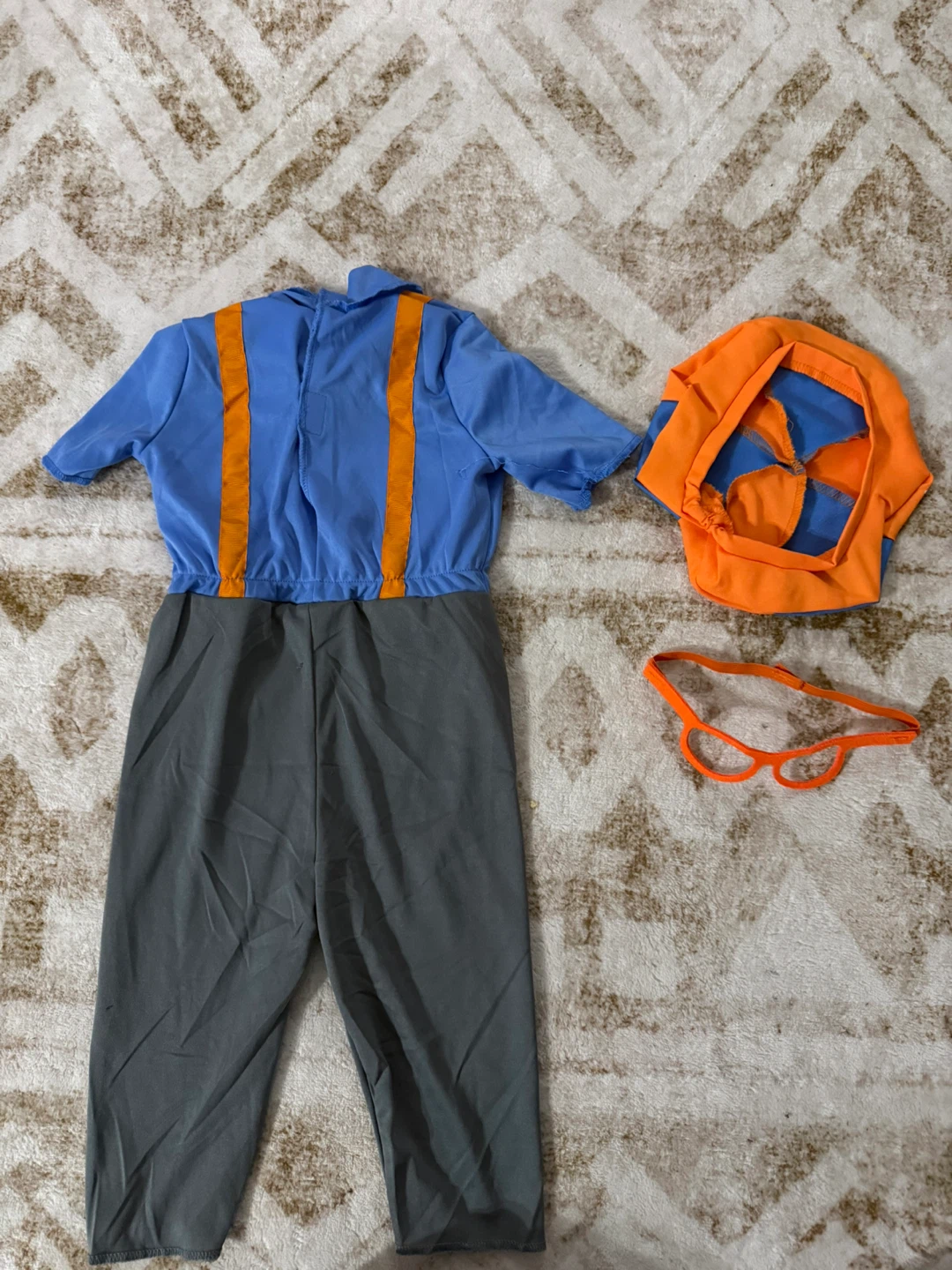 Blippi Costume with Glasses and Hat - photo 2