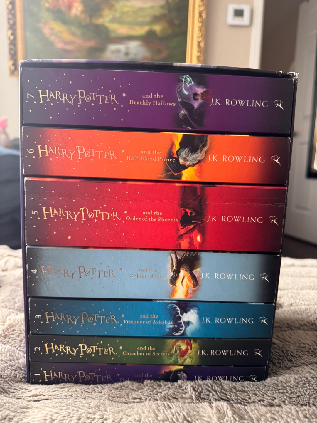 Harry Potter Book Series 1-7 Box Set by J.K. Rowling - photo 2