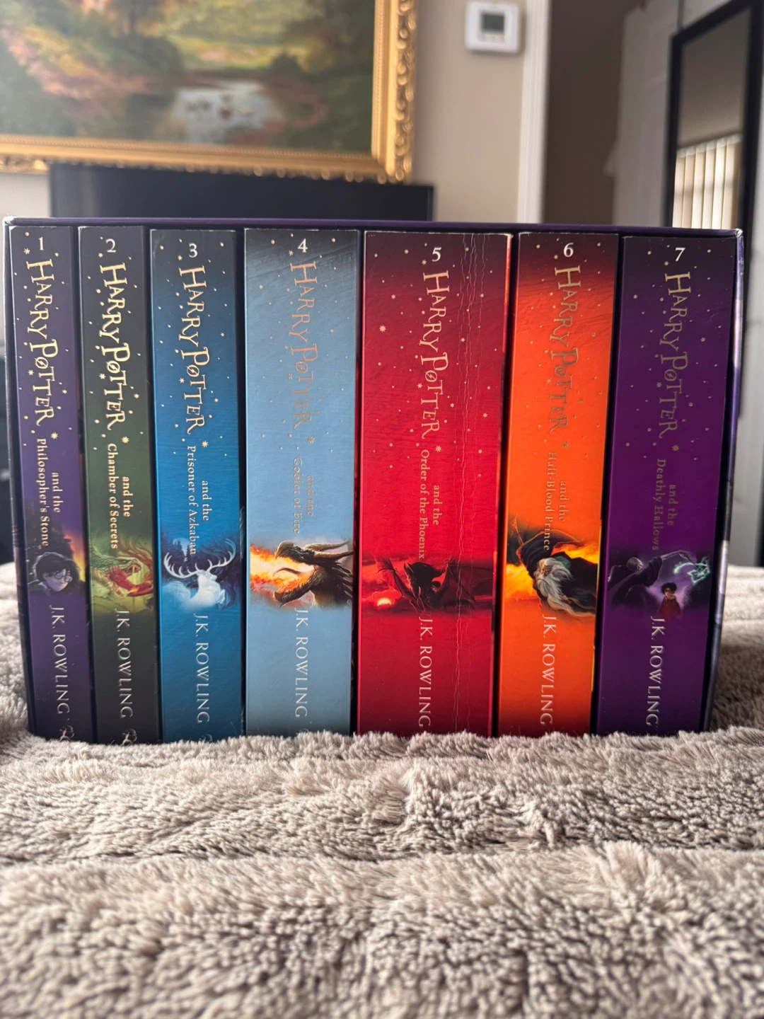 Harry Potter Book Series 1-7 Box Set by J.K. Rowling