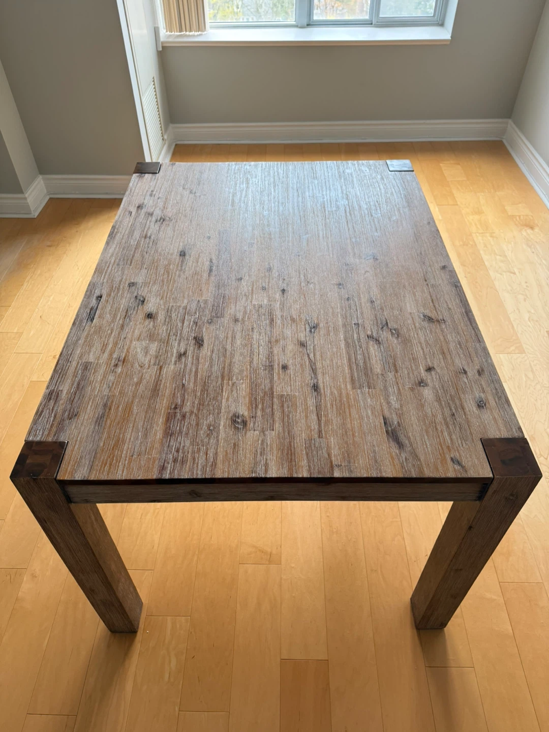 Structube Wooden Harvest Dining Table - photo 2
