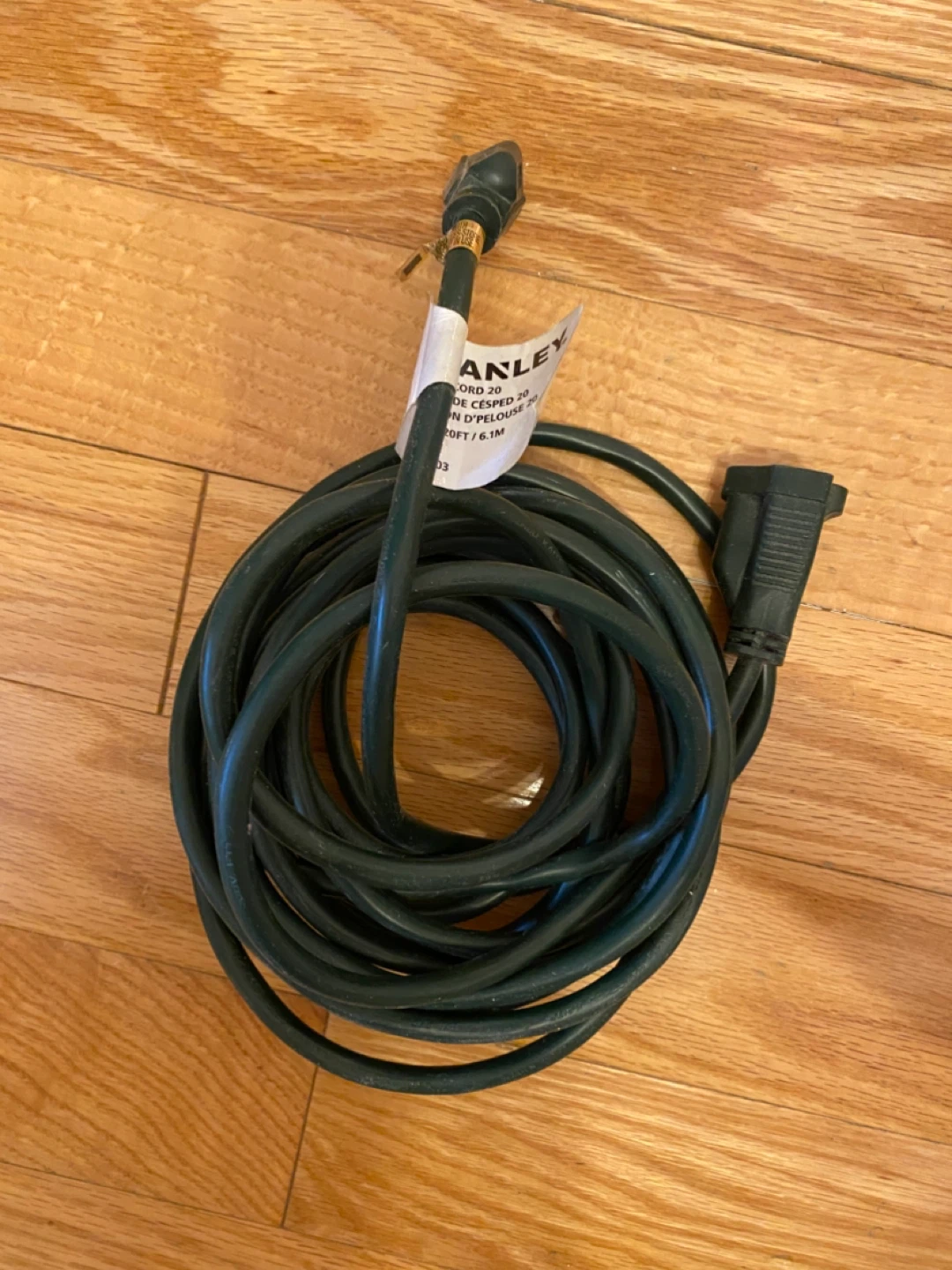 Stanley 20ft Lawn Extension Cord