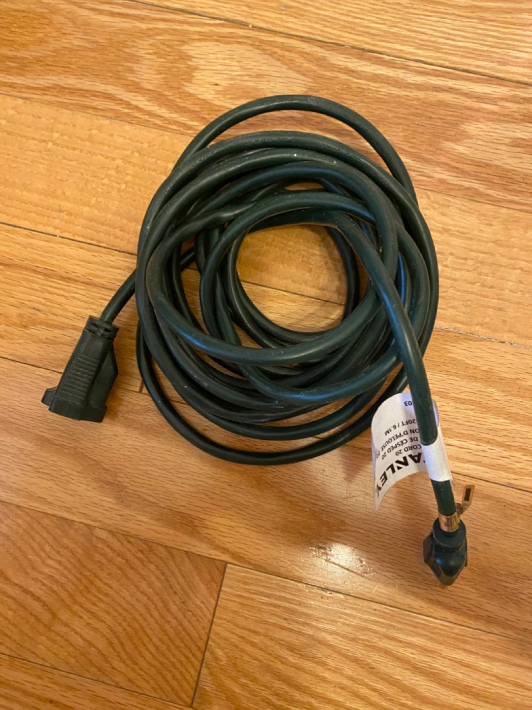 Stanley 20ft Lawn Extension Cord - photo 2