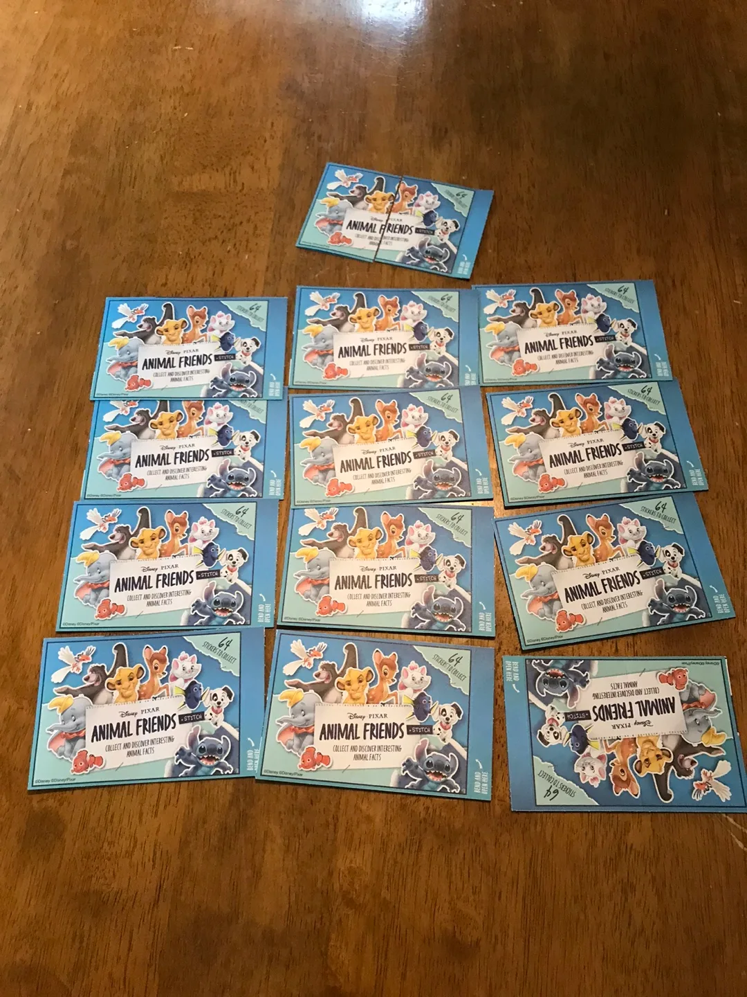13 Disney Pixar Animal Friends Sticker Packs
