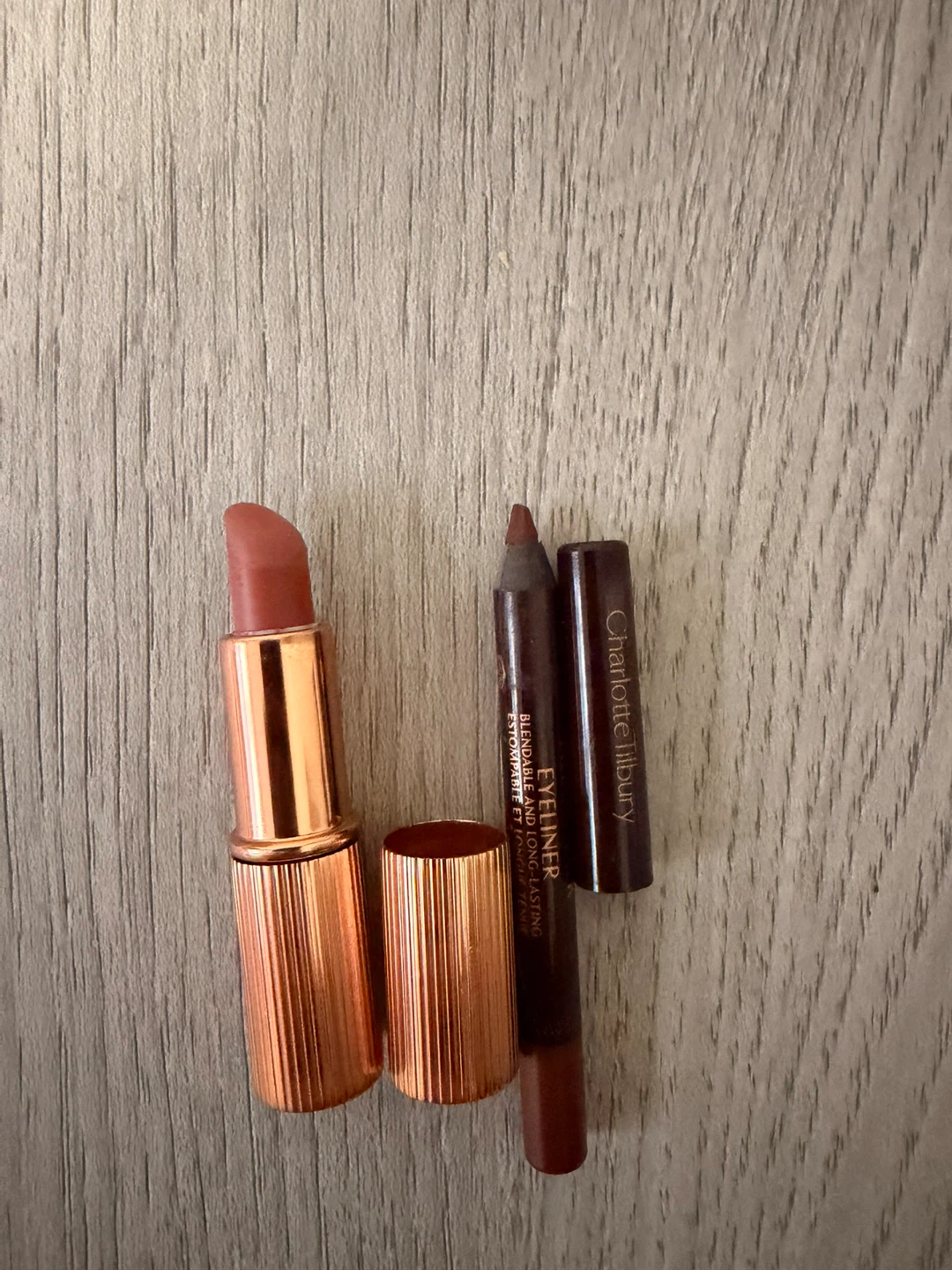 Charlotte Tilbury Lipstick and Eyeliner Set