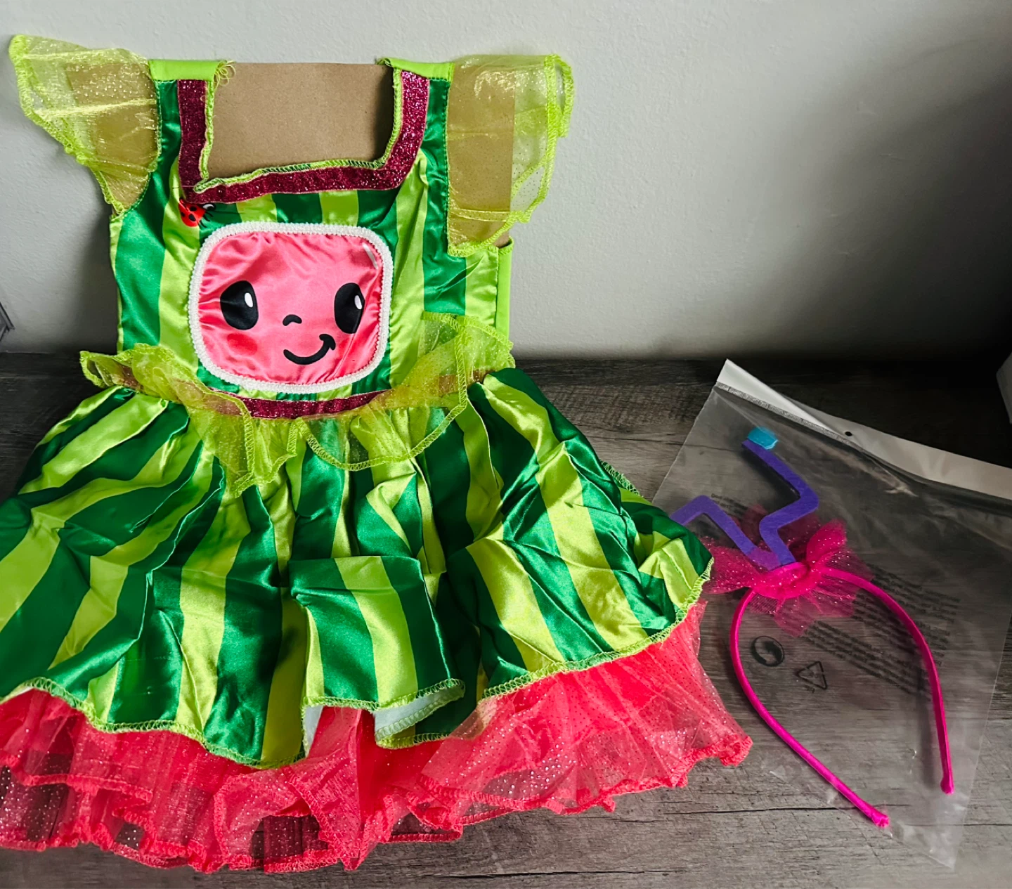 Cocomelon "Melon" Toddler Costume Dress Size S/P (2T) - photo 2