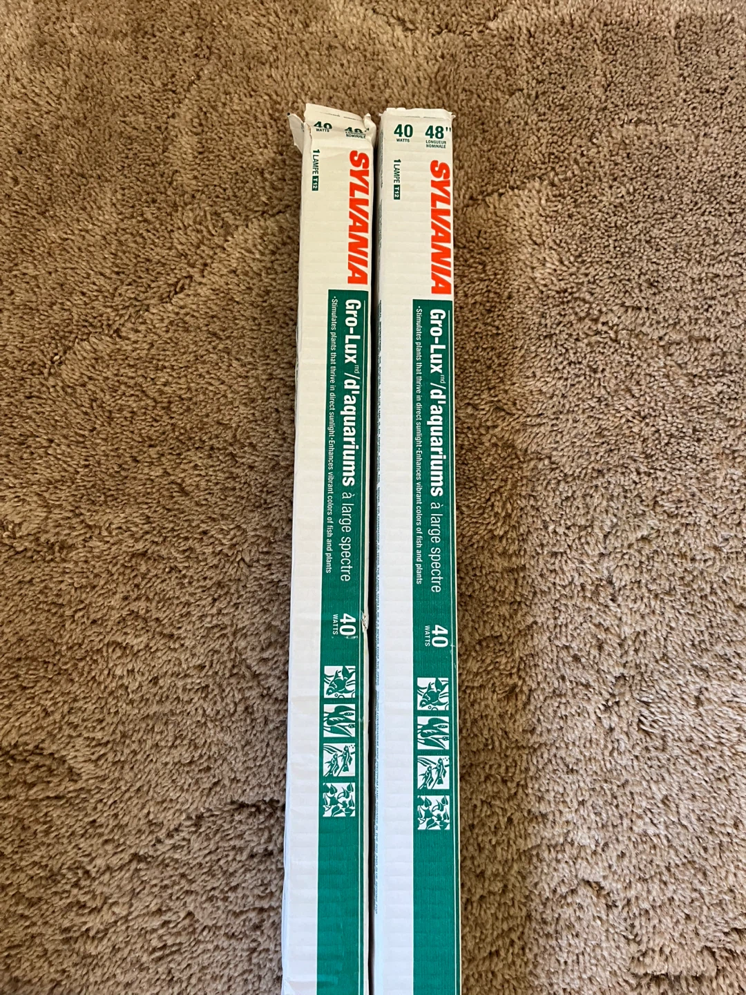 Wide Spectrum 40W 48" Fluorescent Light Tubes - photo 2