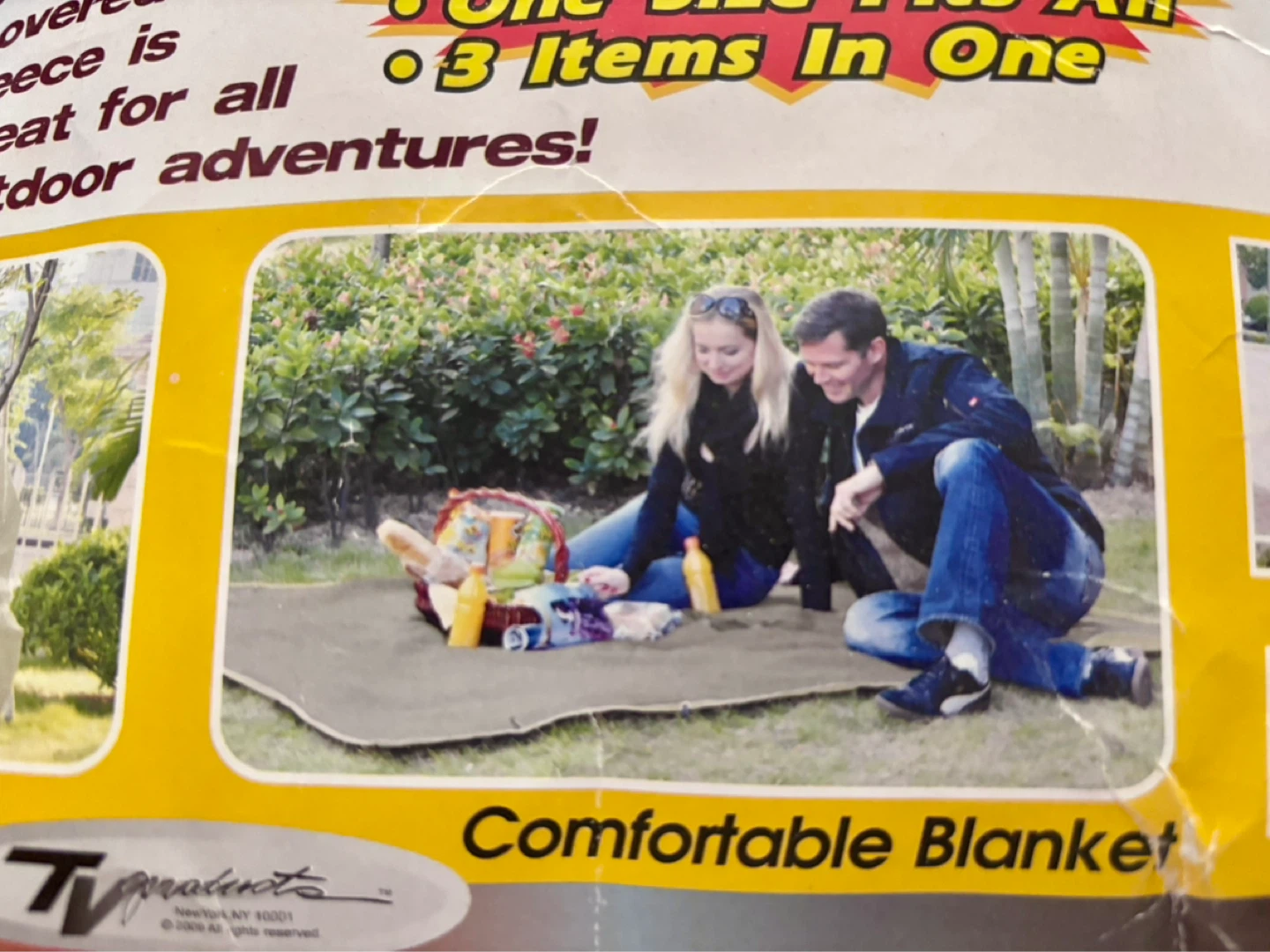 NEW Sherpa Reversible Blanket / Poncho / Seat Cushion - photo 2