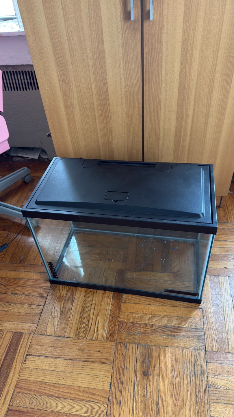 Aquarium Fish Tank with Lid - photo 2