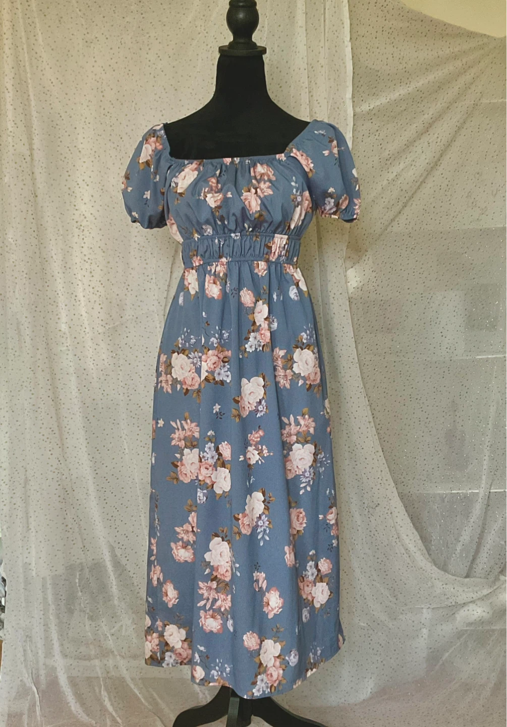 Floral Summer Midi Dress