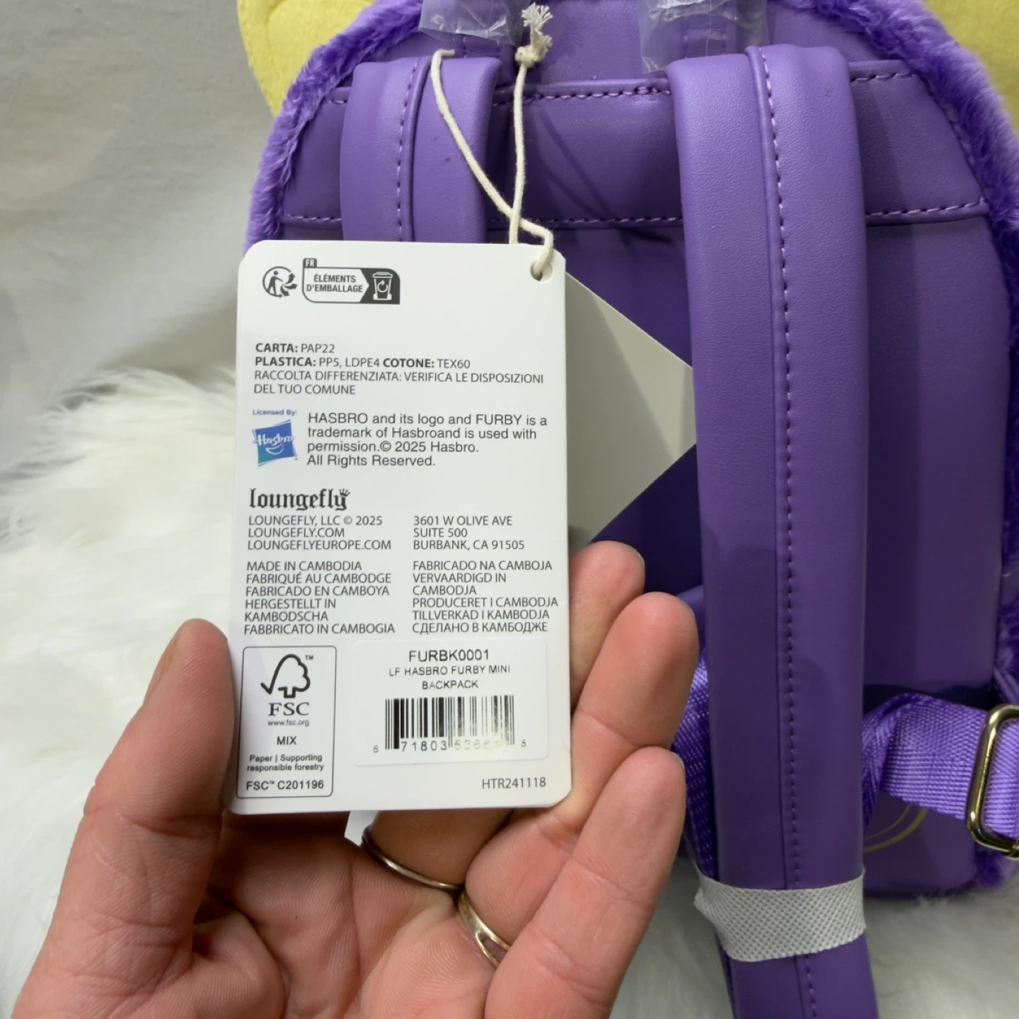 Loungefly Furby Mini Backpack - photo 3