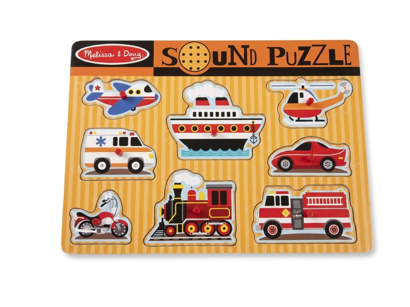 Melissa & Doug Wooden Town & Vehicle Puzzles - photo 3