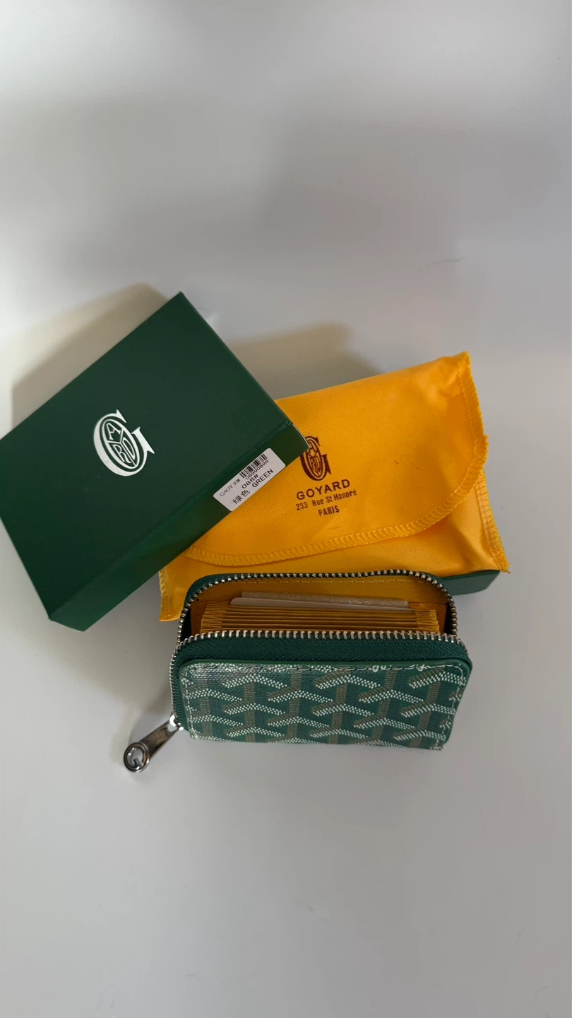 Goyard Green Card Holder - photo 4