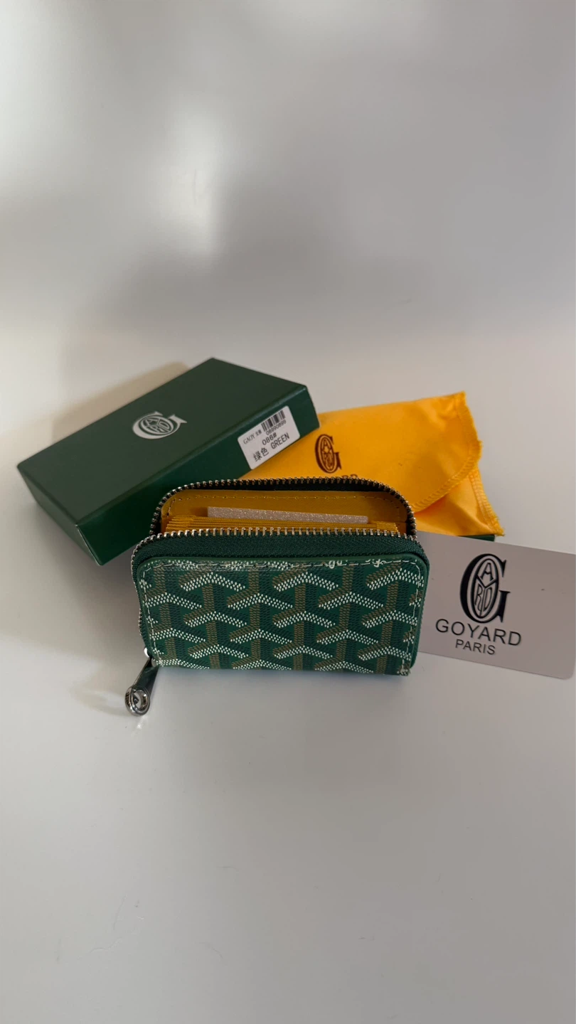 Goyard Green Card Holder