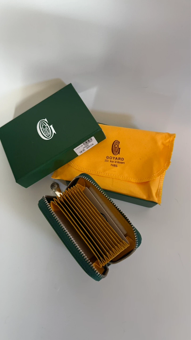 Goyard Green Card Holder - photo 5