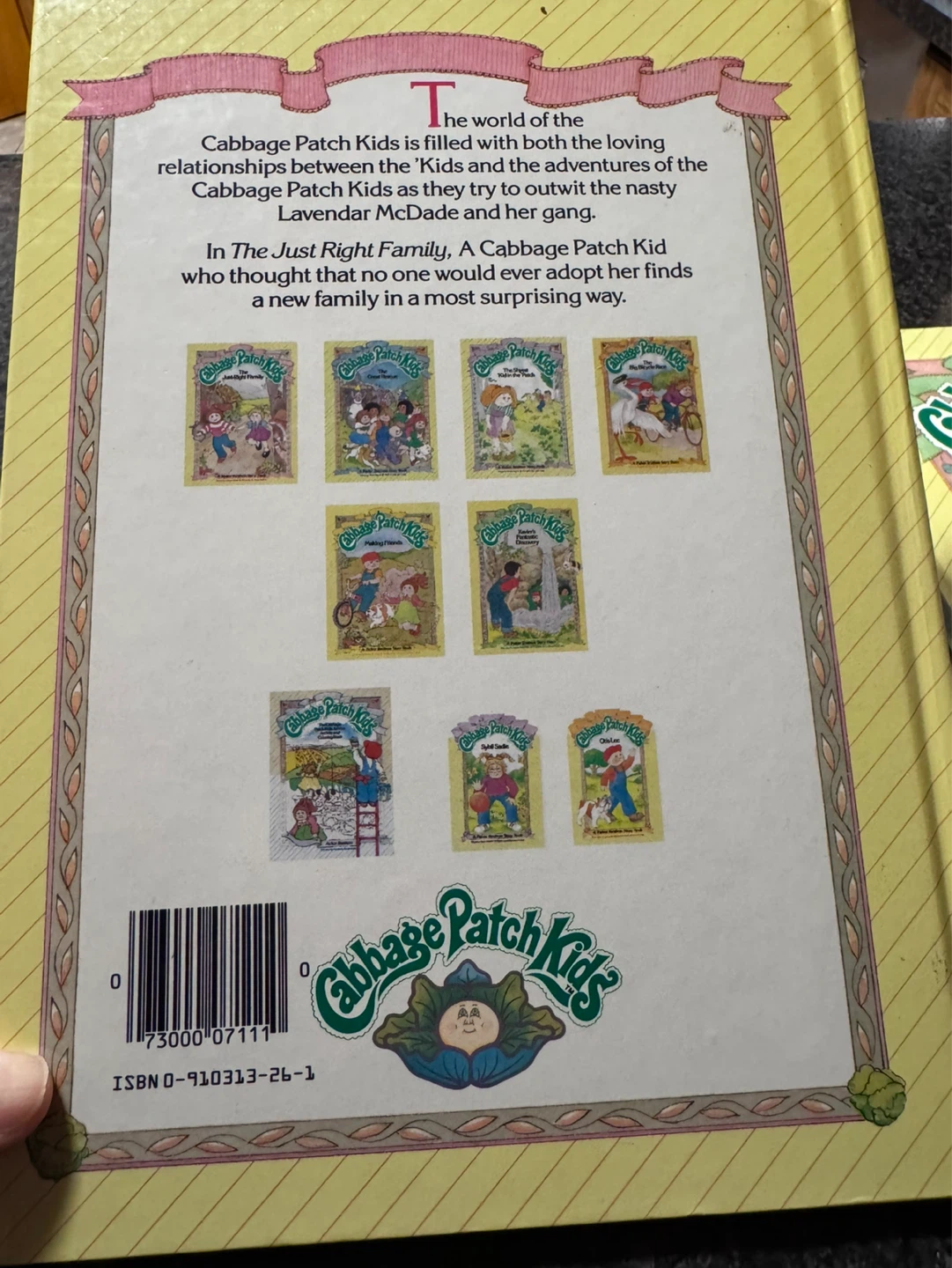 VINTAGE Cabbage Patch Kids Story Book - photo 2