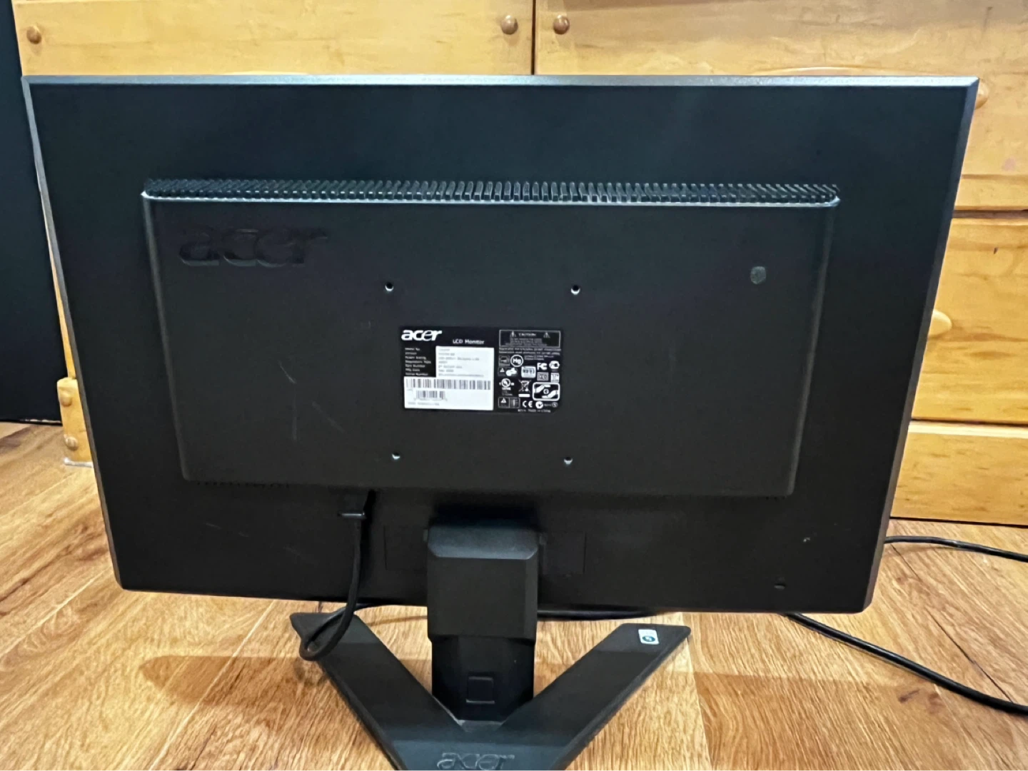 Acer X223W BD LCD Monitor - photo 3