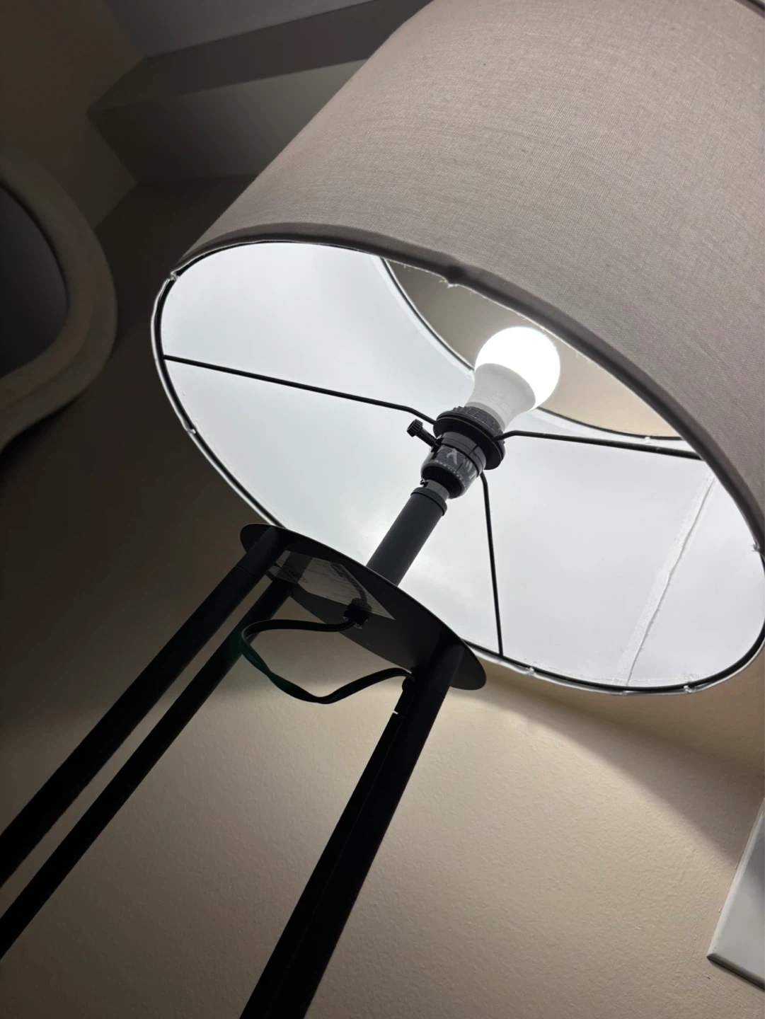 Floor Lamp with Shelves - photo 2