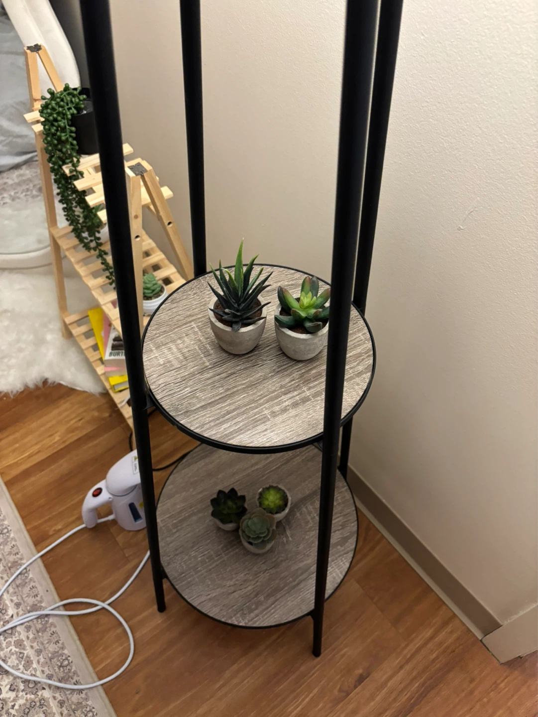 Floor Lamp with Shelves - photo 3
