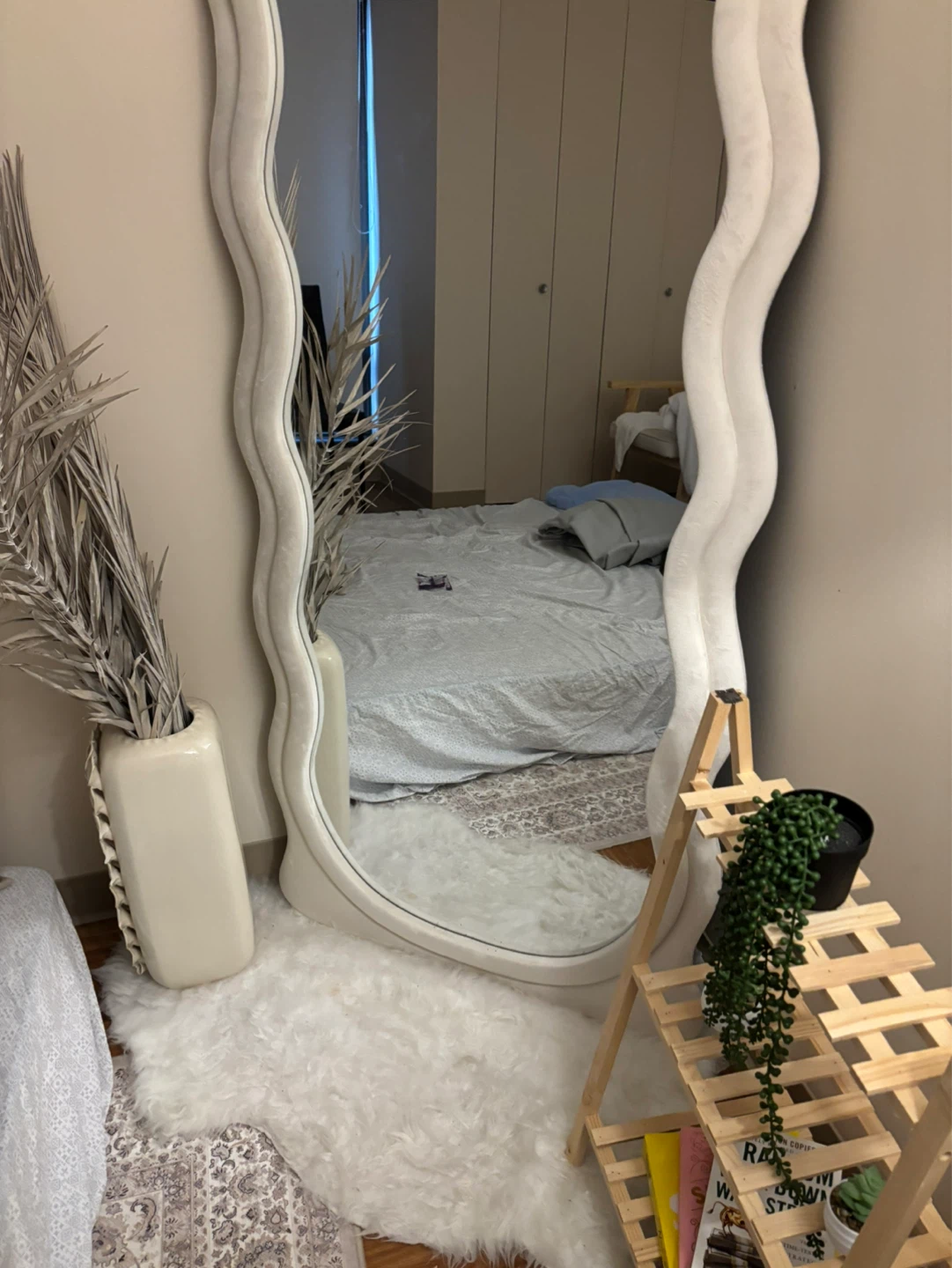Curved full length Floor Mirror - photo 3