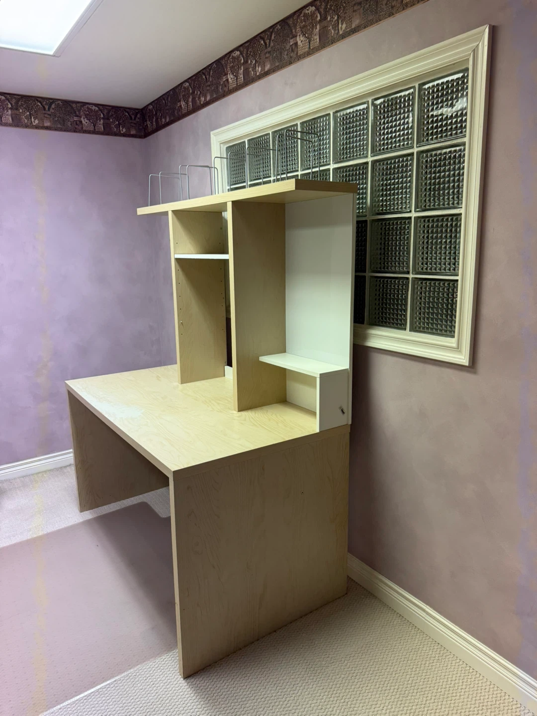 Wooden Desk with Hutch and Organizers - photo 3